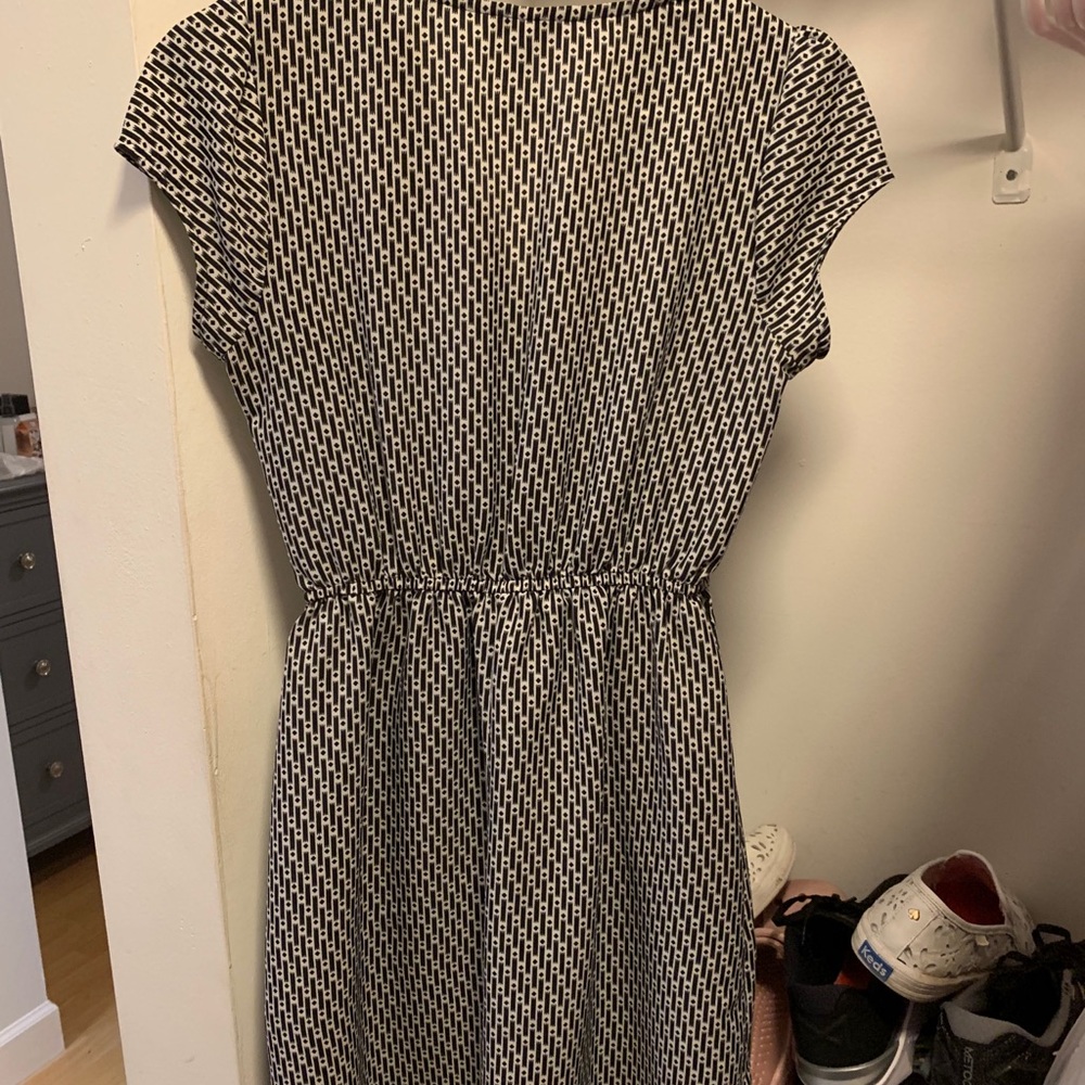 Black and white dress